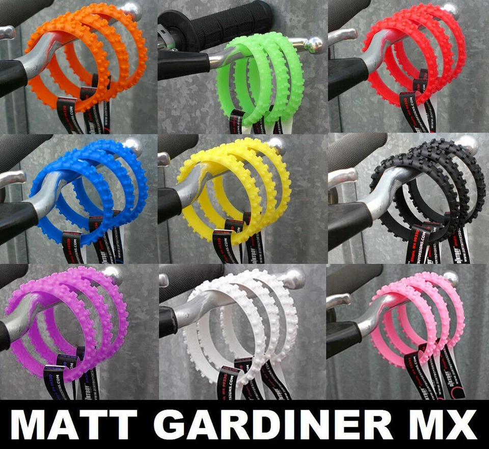 DIRTBOY ARMBAND ARMBAND KNOBBLY MX MOTOCROSS REIFEN - ROT ORANGE SCHWARZ BLAU