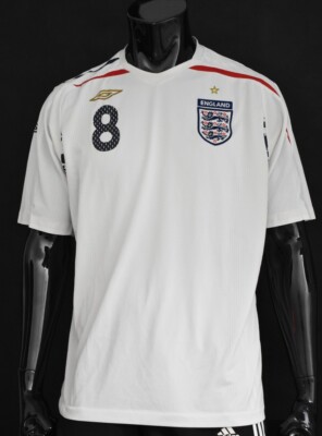 2007-09 UMBRO England Home Shirt EURO 2008 Frank LAMPARD