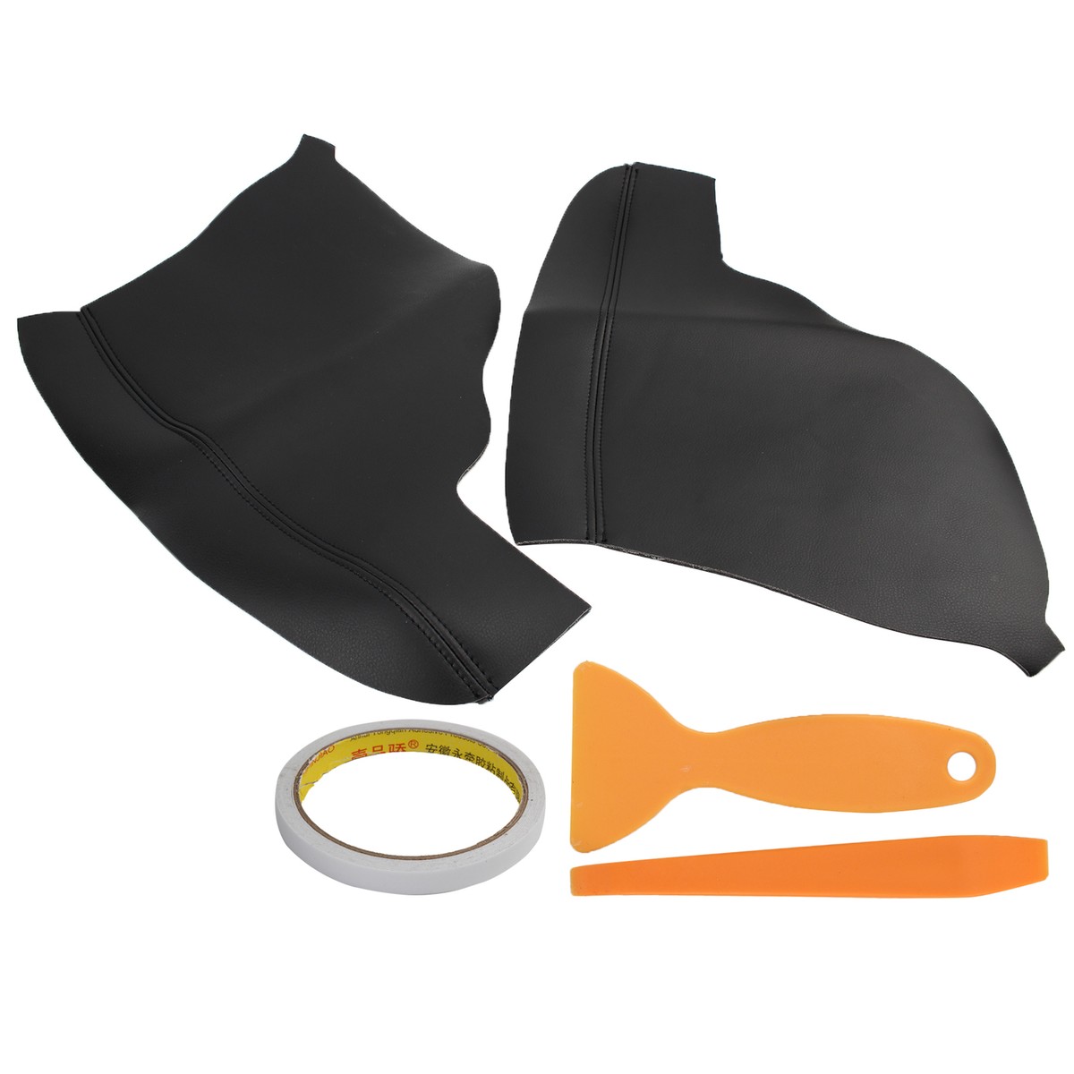 Door Armrest Leather For HON&DA For Odyssey 2011-2017 Black 2pcs - Foto 5