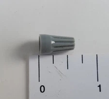 100 Pack XFITTING Screw On Wire Connector Grey P1 Barrel CSA UL Listed 22-14 AWG