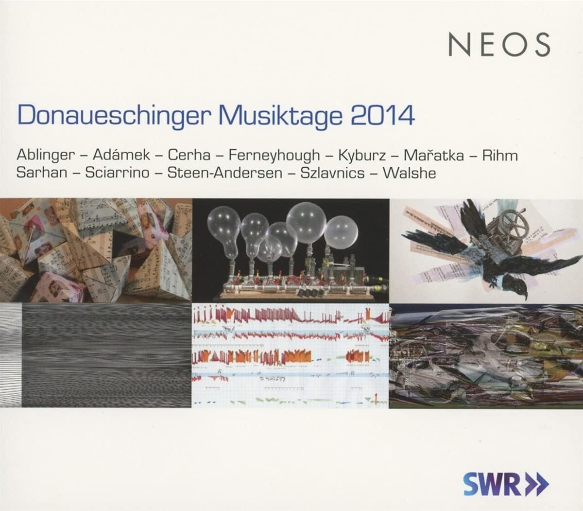 Friedrich Cerha Donaueschinger Musiktage 2014 (CD) SACD with DVD
