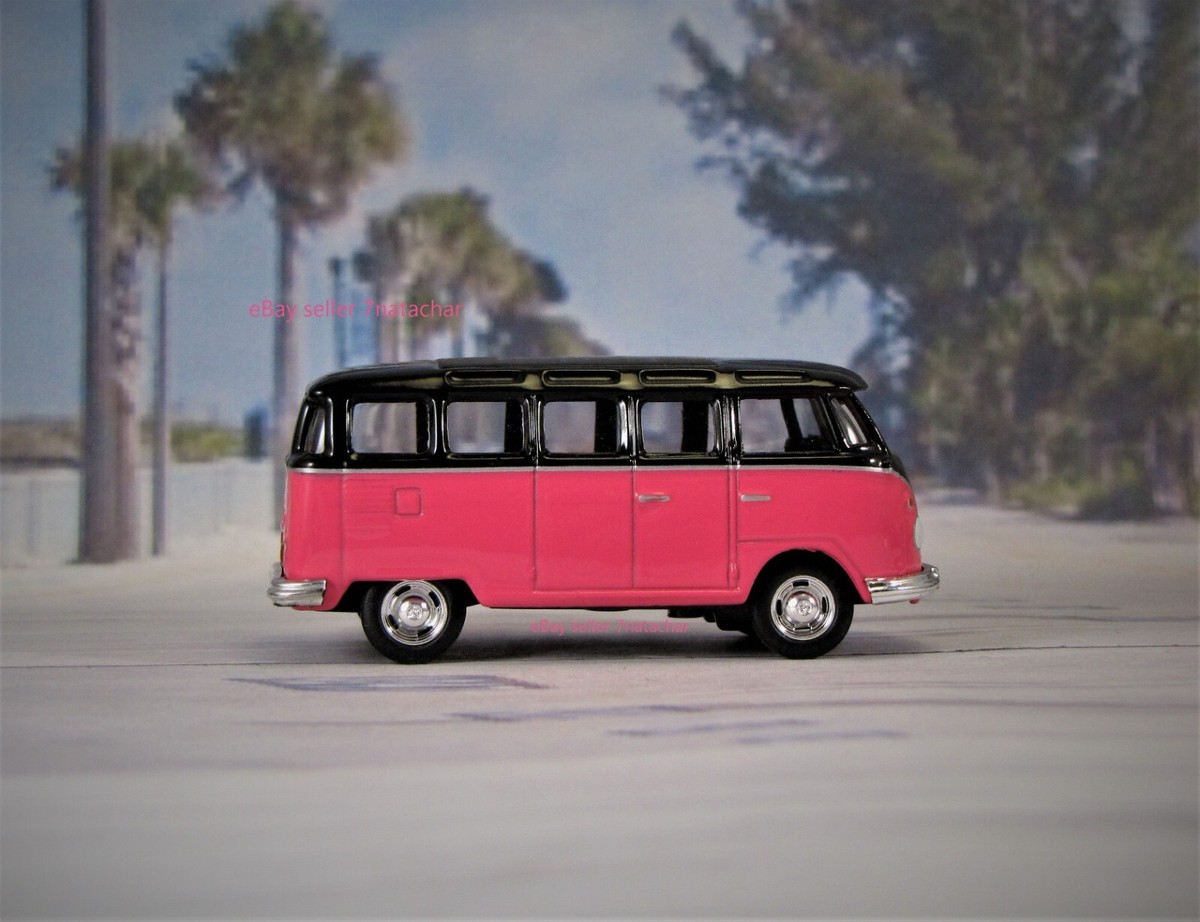 Volkswagen T1 Samba ミニカー 1962 Volkswagen T1 Samba Blue/White Diecast Model Car | Solido