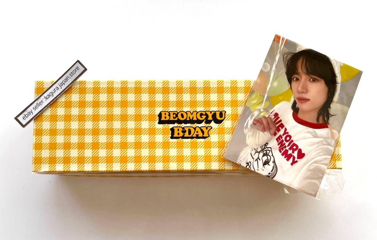 TXT BEOMGYU Birthday Official Bracelet + Photocard New / TOMORROW