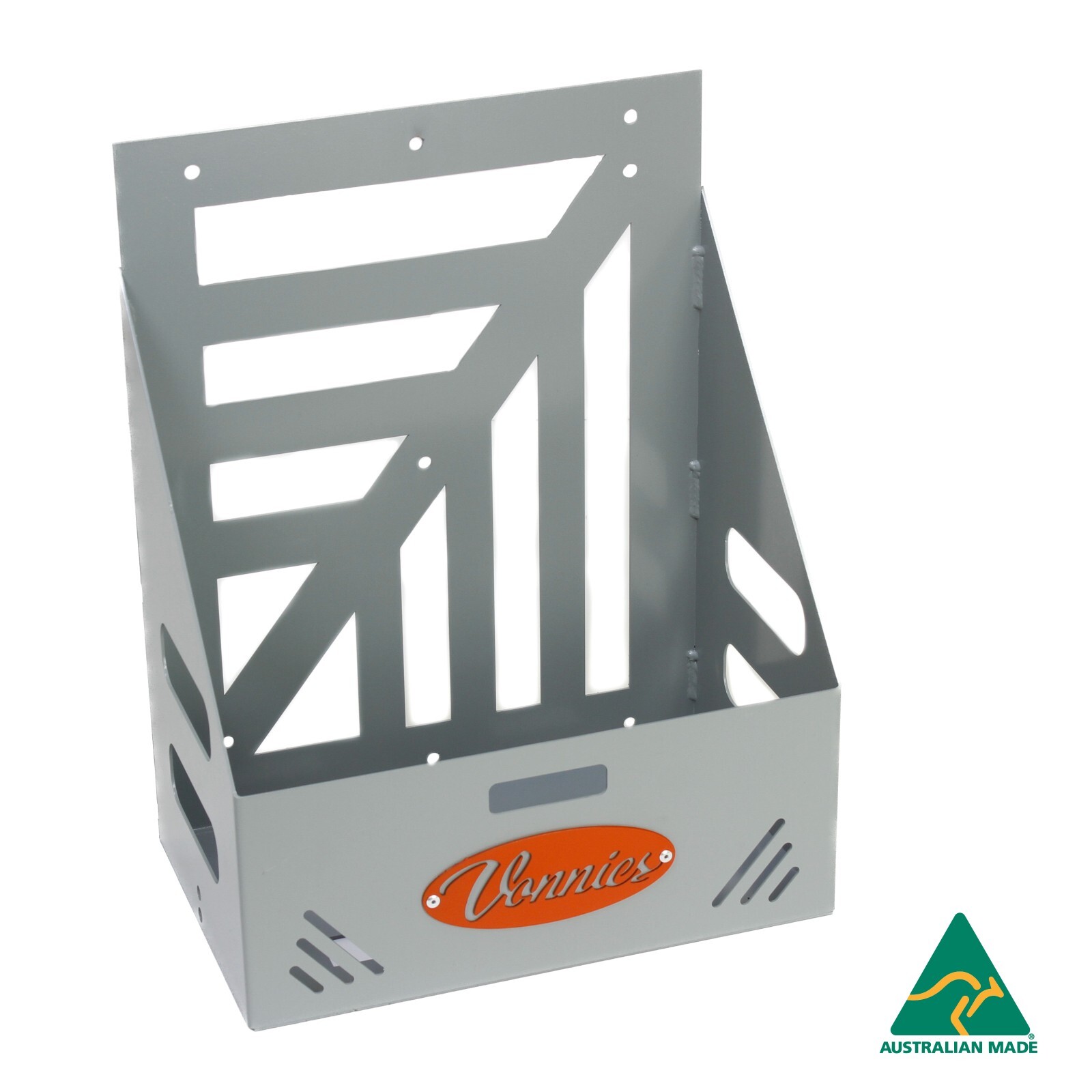 Vonnies Double Pack 20L Heavy Duty Grey Canopy/Trailer Mounted Jerry