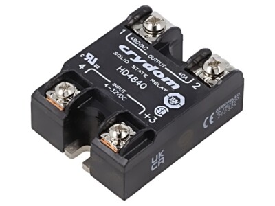 HD4840 Relais: Halbleiter USteuer: 4-32VDC 40A 48-530VAC -40-80°C SENSATA / CRYD