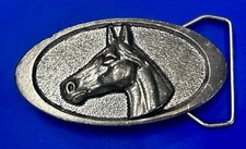 Vintage Horse head - 1976 Adezy Western Animal Lovers Belt Buckle