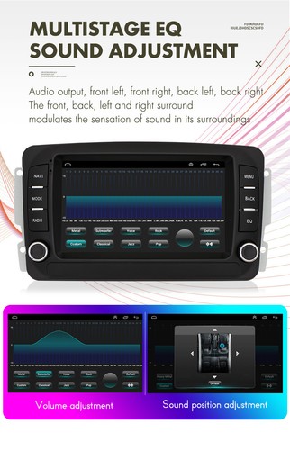 7'' Stereo Radio GPS Navi For Mercedes-Benz W168 W203 Viano W463 Vito Vaneo W209 - Picture 11 of 24