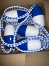 Floating Pool Rope - 16 Ft - Adjustable Length Lane Or Depth Defining Pool Rope