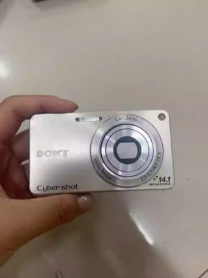 SONY DSC-W350 Digital Camera CyberShot Silver with Battery & Charger ...