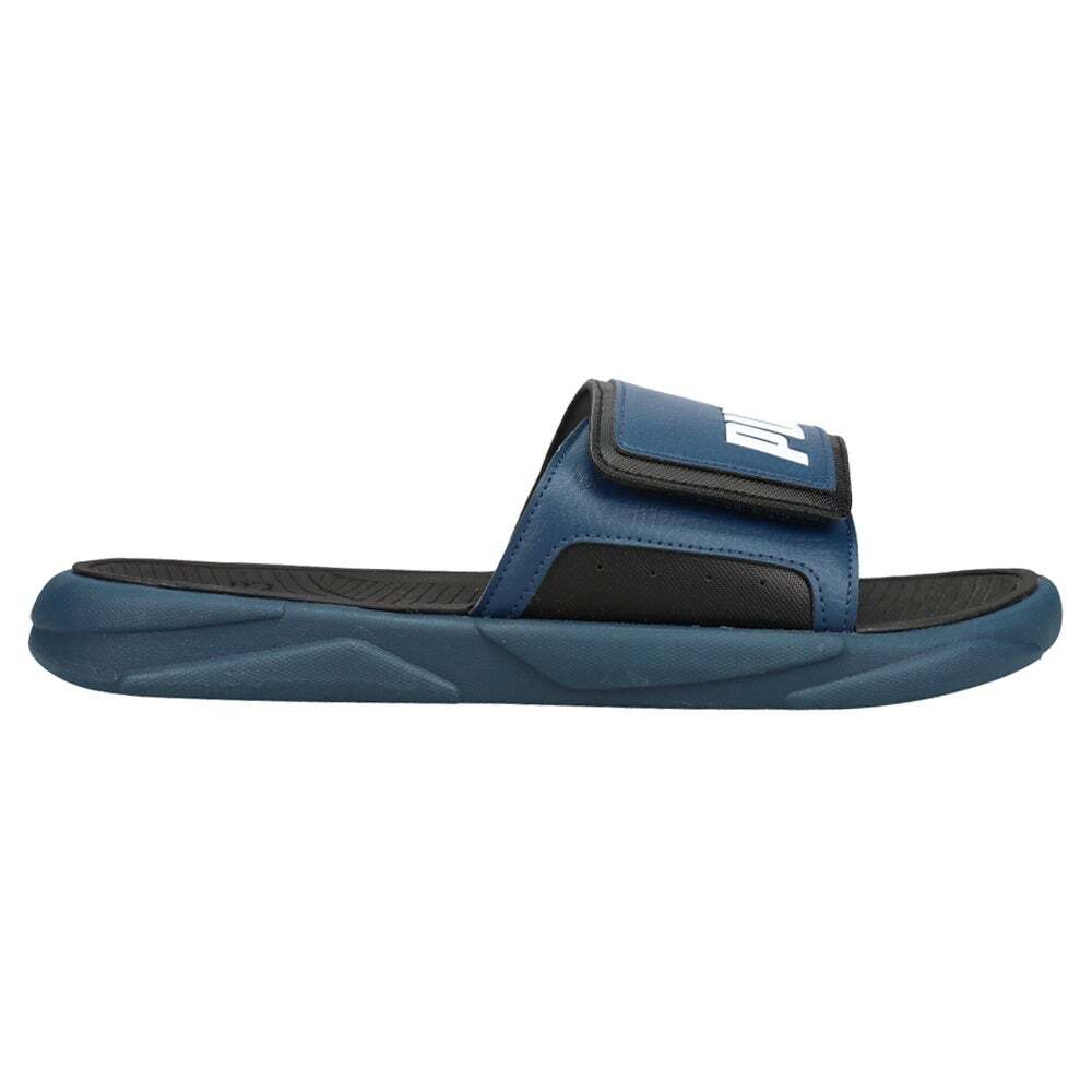 Puma Mens Royalcat Comfort Slide Sandals Casual - Blue
