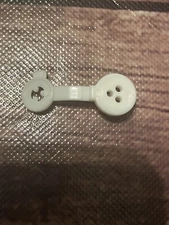 Snap Buttons Disposable Sewing White 40 Count