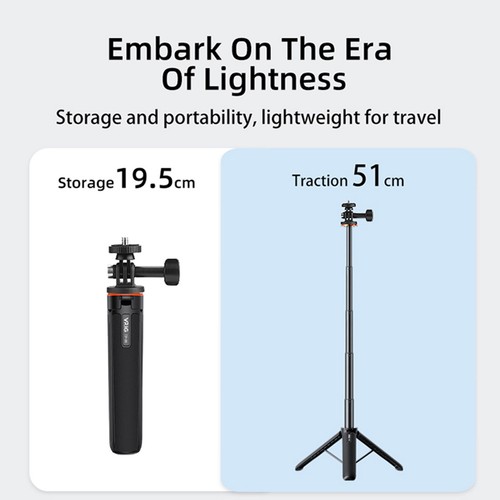 Tripod Extension Extended Selfie Stick Holder Accessories for POCKET3/Action4 - Picture 3 of 16