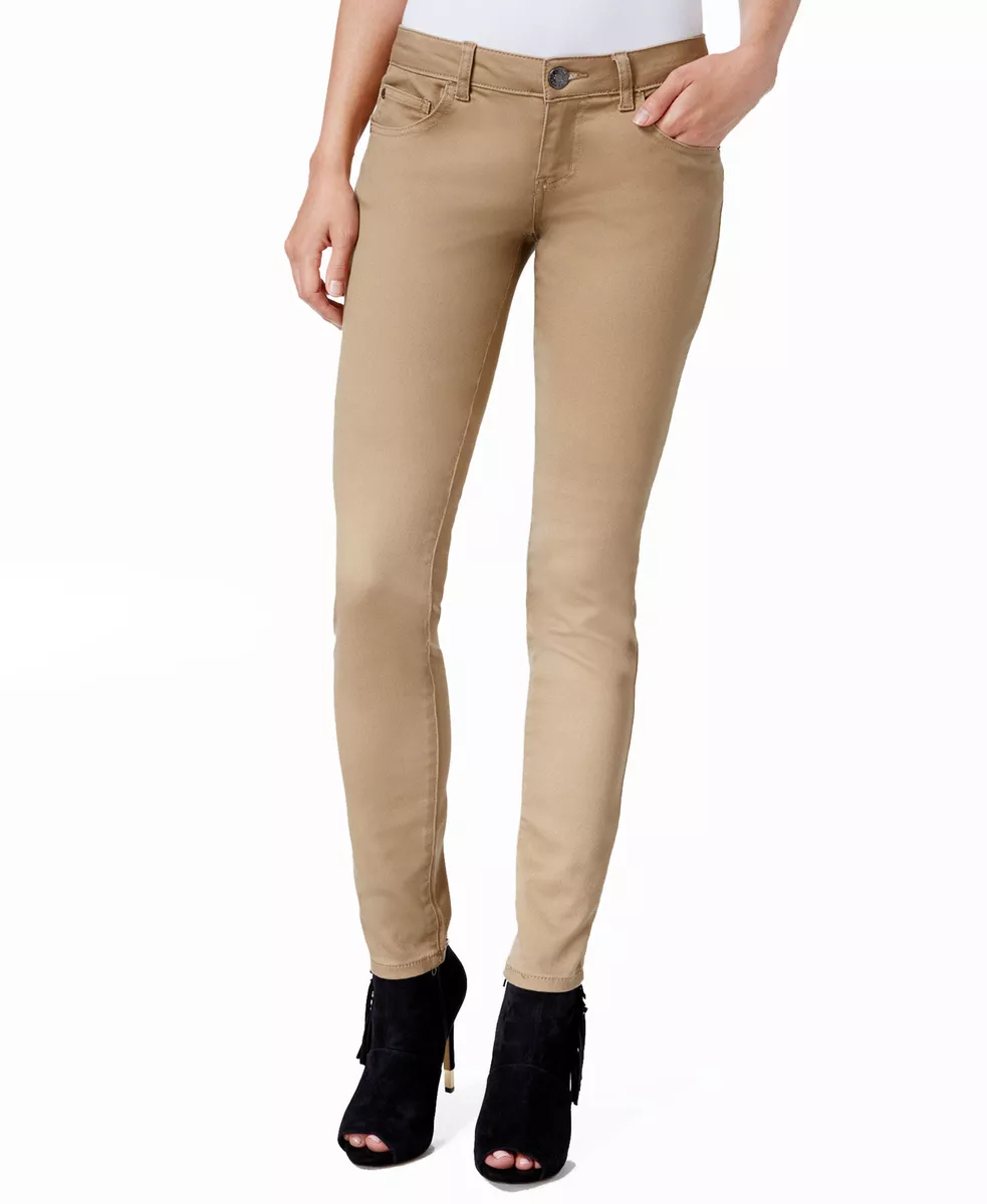 Celebrity Pink Juniors Jayden Mid Rise Colored Wash Skinny Jeans
