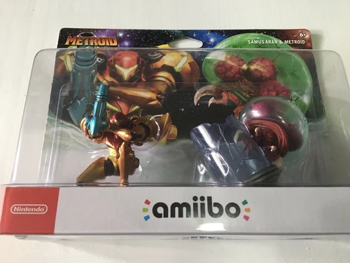 Nintendo Amiibo Metroid and Samus Aran  (2-pack)