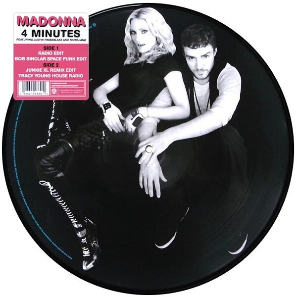 4 Minutes [Maxi Single] [12 inch Vinyl Disc] by Madonna