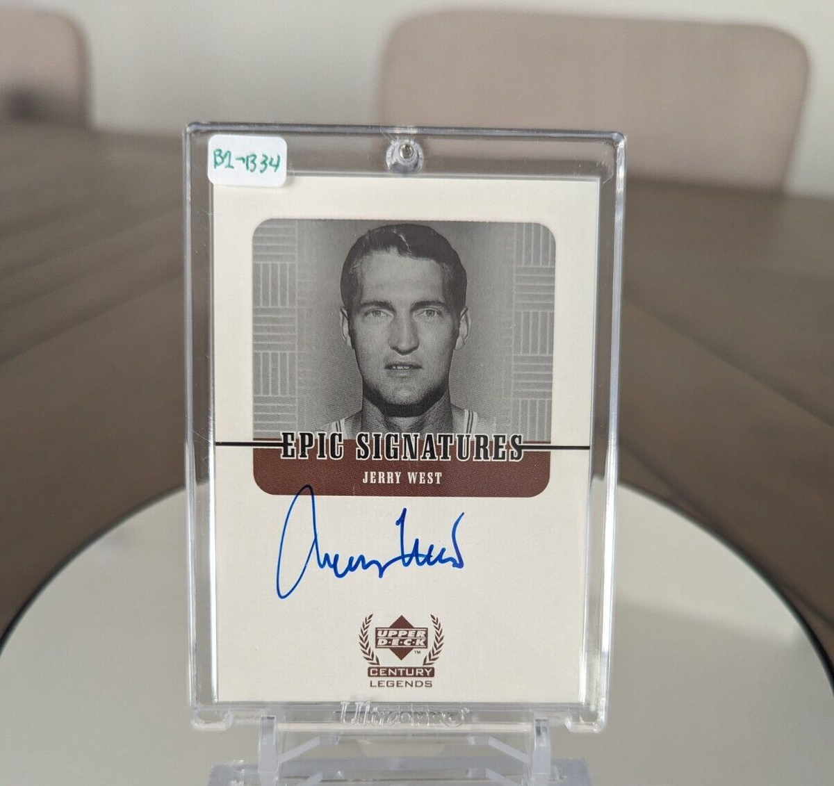 1999 Upper Deck Century Legends Epic Signatures #JW Jerry West | eBay