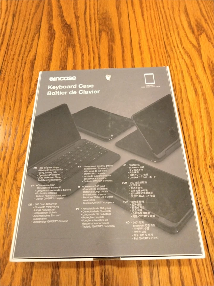 New In Box Incase IPad Mini 4 Keyboard Folio Case 8"x 6" Black - Image 3 of 4