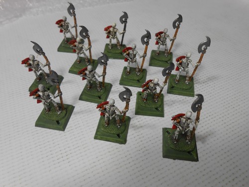 Reaper Dark Heaven Metal Skeleton x12 #2014 alabardero no muerto pintado - Imagen 2 de 2