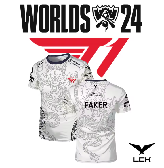 T1 Esports Team New Special Edition Jersey T- shirt League Of