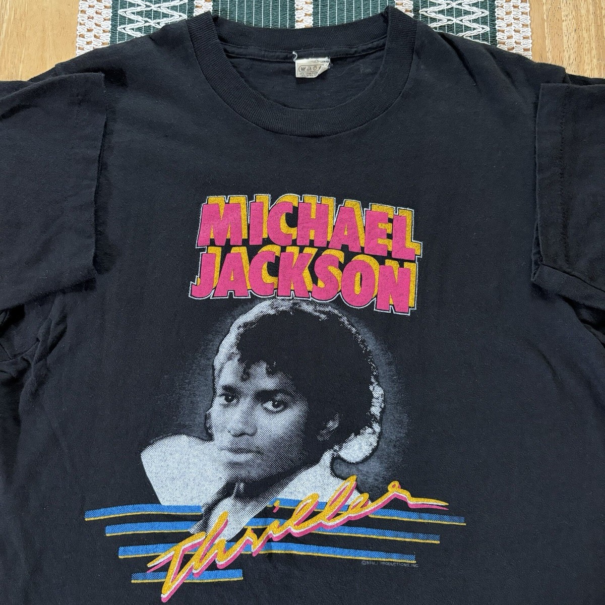 Vintage 1980s Michael Jackson Thriller Concert Your T-shirt