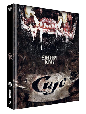 Cujo (1983) Stephen King / 4 Disc Blu-Ray+DVD Mediabook Cover E