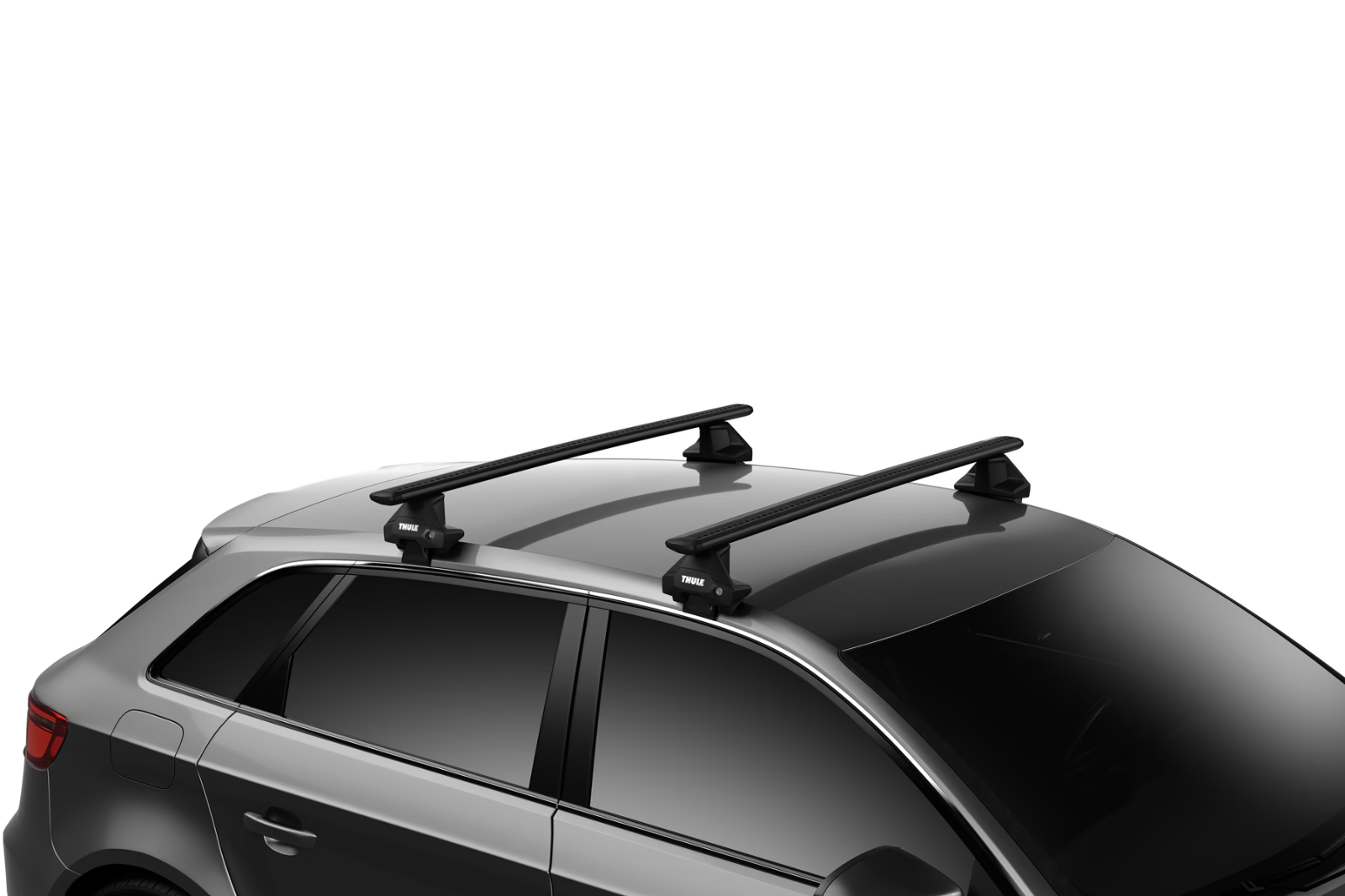 Barre portatutto THULE EVO WingBar nero Audi Q3 Sportback 2020 tetto normale