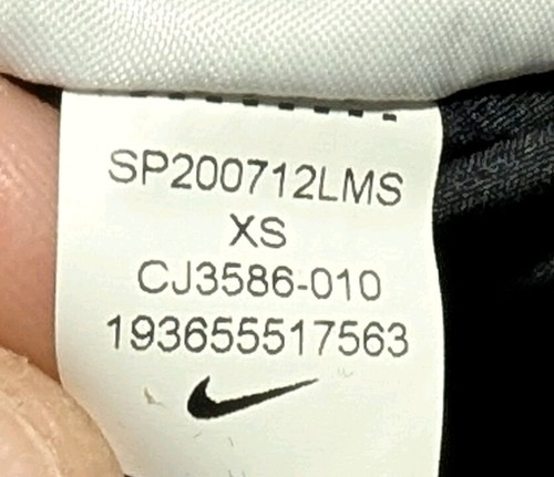 Nike Pro AeroAdapt Women's Crop Top Tight Fit CJ3586-010 Black Size XS NWT - Picture 12 of 17