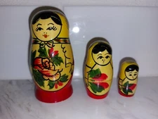 Matryoshka Nesting Dolls 3" Russian Nesting Dolls 3 In Set 