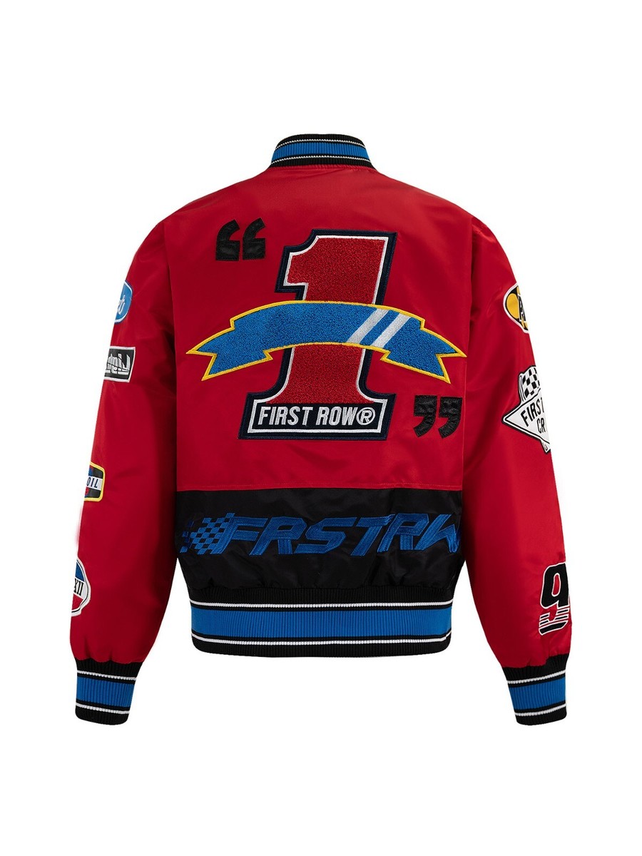 ジャケット・アウター FOXRACING Logo Embroidery Jersey Blouson ジャケット・アウター FOXRACING Logo Embroidery Jersey