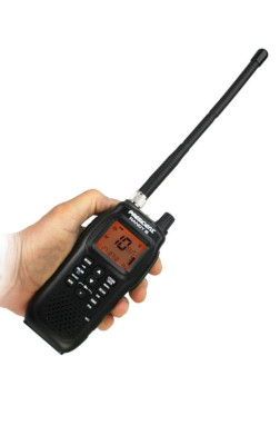 PRESIDENT Randy III CB-Handfunkgerät - komplett mit Akku, Ladegerät, Antenne etc