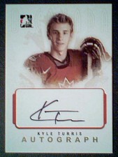 KYLE TURRIS  AUTHENTIC TEAM CANADA AUTOGRAPH  