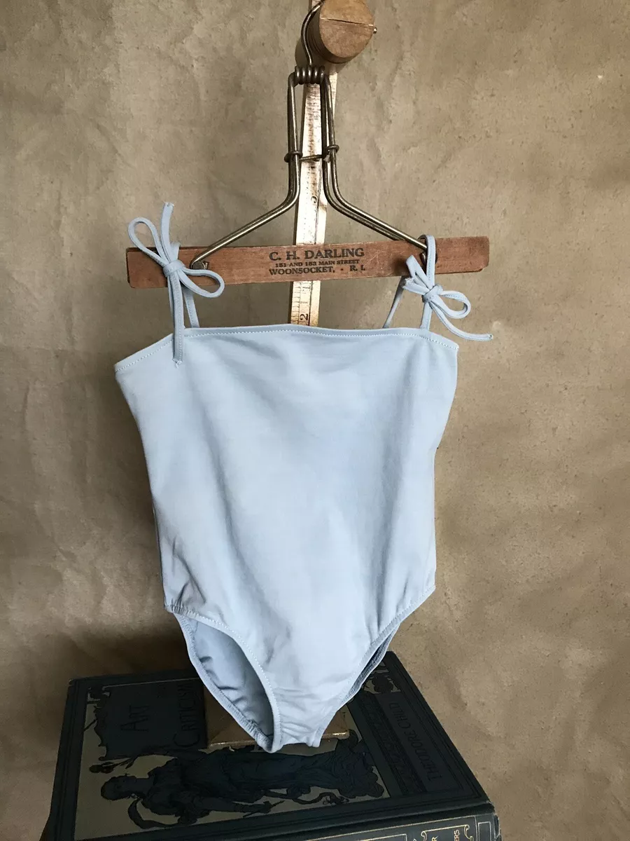 PETIT BATEAU Girl 18m 2a 86cm Tank Swimsuit Baby Blue One Piece