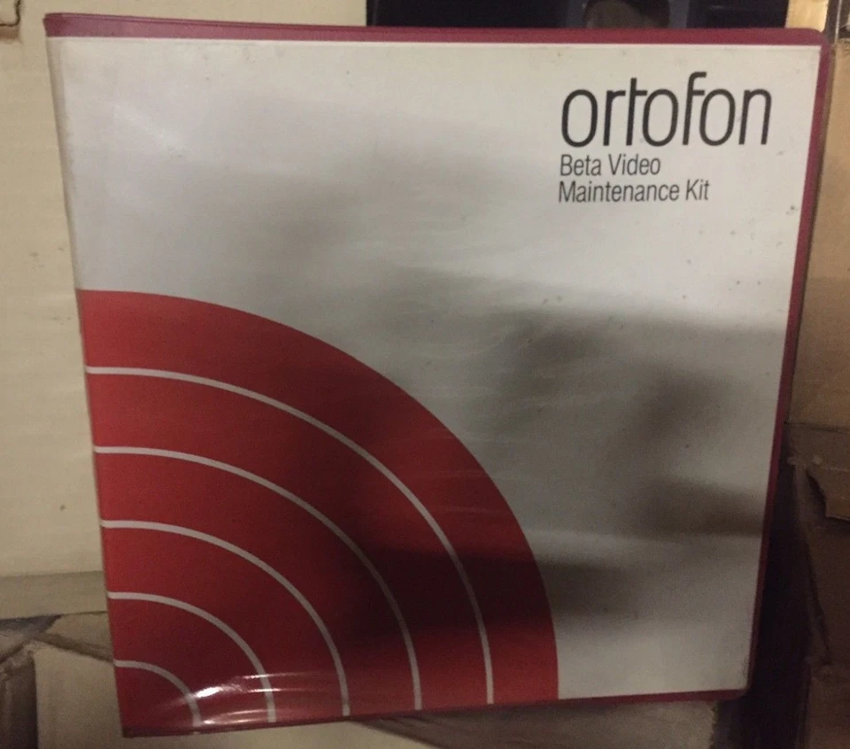 ORTOFON BETA Video MAINTENANCE KIT Cleaner Betamax New Unused Out of Production Foto 2 de 4