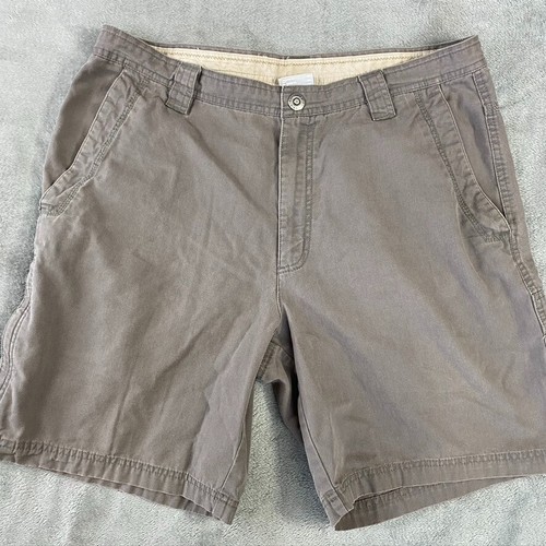 Columbia Shorts Mens 36 Brown Cargo Pockets Omni Shield Utility Hiking Outdoor