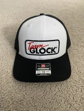 Team Glock Firearms Trucker Hat, Richardson 112 Snap-Back.  New With Tags!