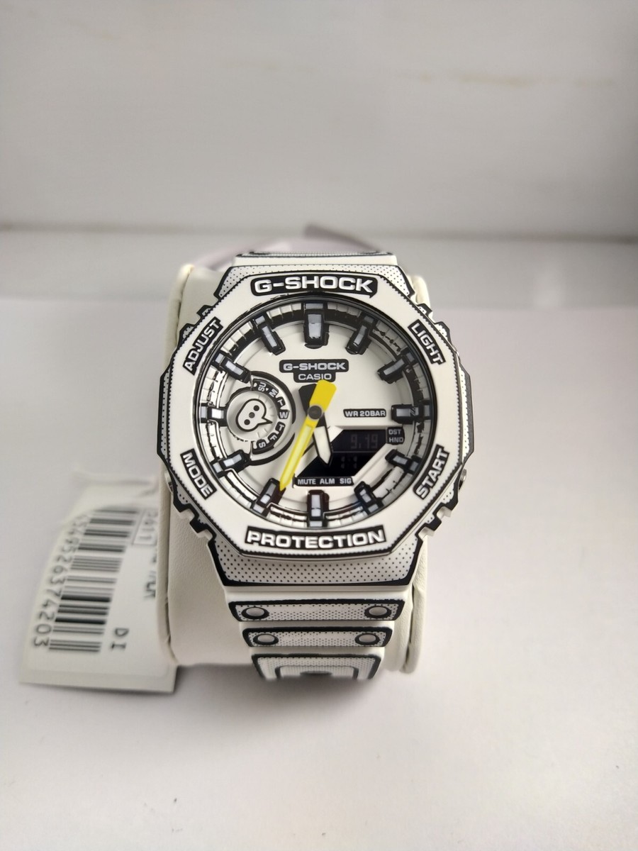 Casio G-SHOCK GA-2100MNG-7A White MANGA Limited Edition Made Casio G-SHOCK GA-2100MNG-7A White MANGA Limited Edition Made