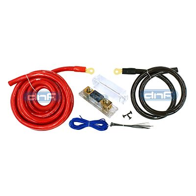 0 GAUGE 100% COPPER POWER AMP KIT AMPLIFIER WIRE INSTALL 6500W - SHIPS PRIORITY!