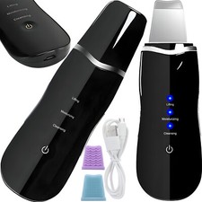 USB Skin Scrubber Ultraschall Ultraschallgerät Porenreiniger Gesichtsreinigung