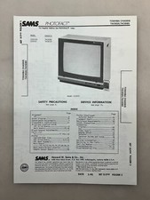 Toshiba TAC8325 TAC8365 Service Manual Sams Photofact Free Shipping