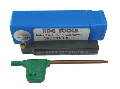 RCMT PROFILE TURNING TOOL INDEXABLE VARIOUS SHANKS AND SIZE TIPS RDGTOOLS