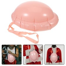 3 Pcs Christmas Decoration Props Cosplay Pregnant Belly Fake for Men