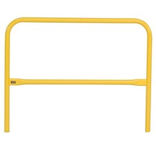 Global Industrial 48"L Pedestrian Barrier Steel Yellow