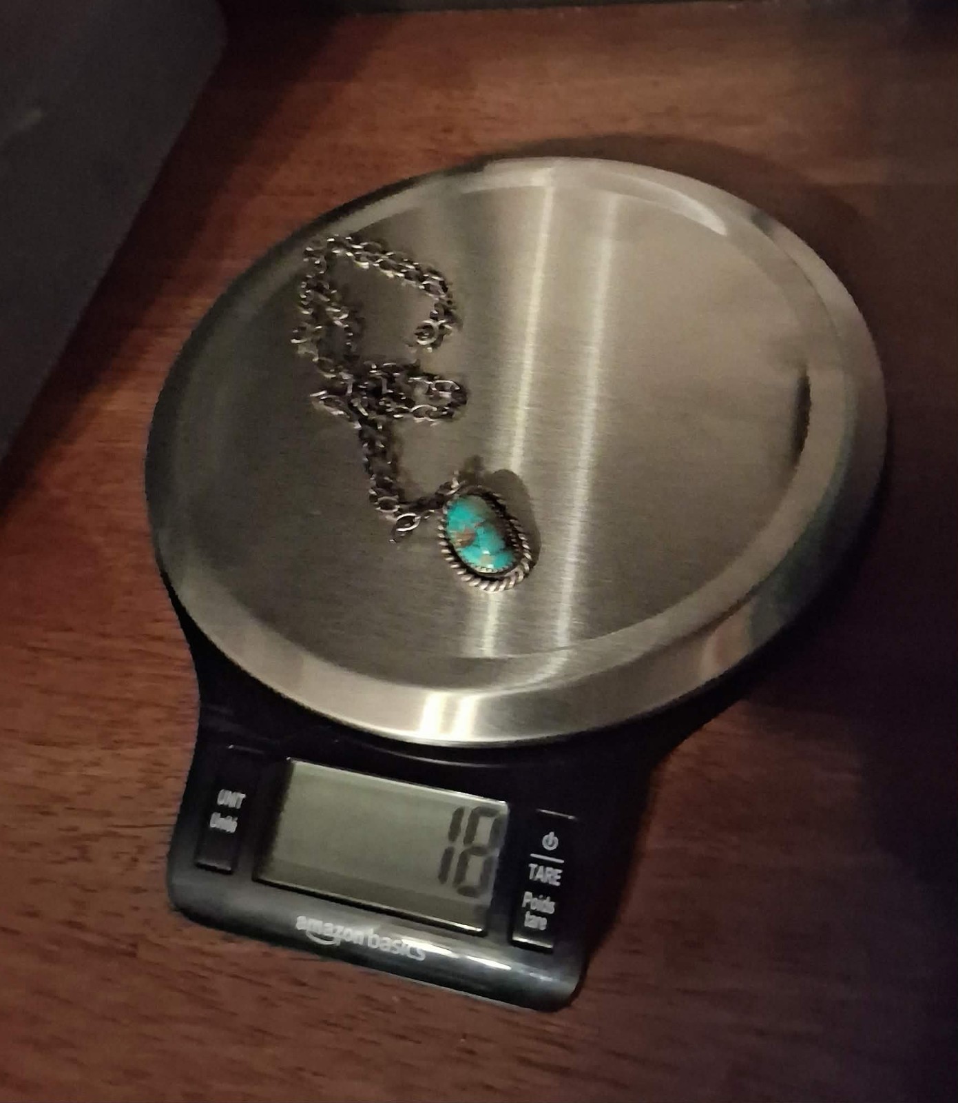 Antique Sterling Silver Native American Turquoise… - image 5