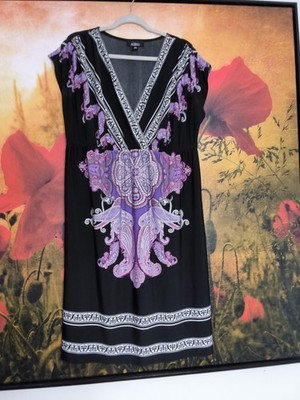 I.N. Studio Women's Soft Stretch Paisley Sleeveless Dress