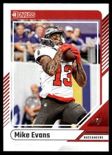 Mike Evans 2024 Donruss #76 Tampa Bay Buccaneers NFL READ FREE SHIP AutographDen