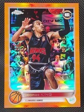 2022 Chrome NBL National Basketball League Orange Refractor /25 George King