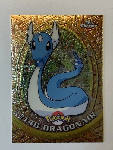 2000 Topps Chrome Pokemon Series 2 #148 Dragonair FREE COMBINED SHIPPING