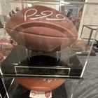 Patrick Mahomes Autographed Kansas City Chiefs Football Super Bowl LIV Global A…