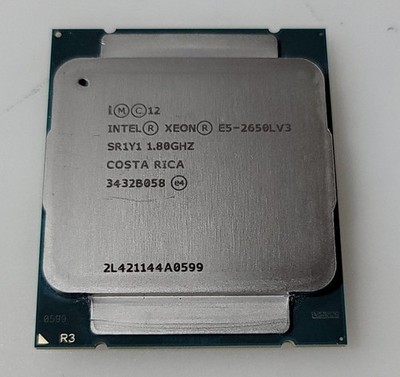   Xeon E5-2650LV3 SR1Y1 1.80Ghz 12 Core 30M LGA2011 V3 CPU Processor *nl