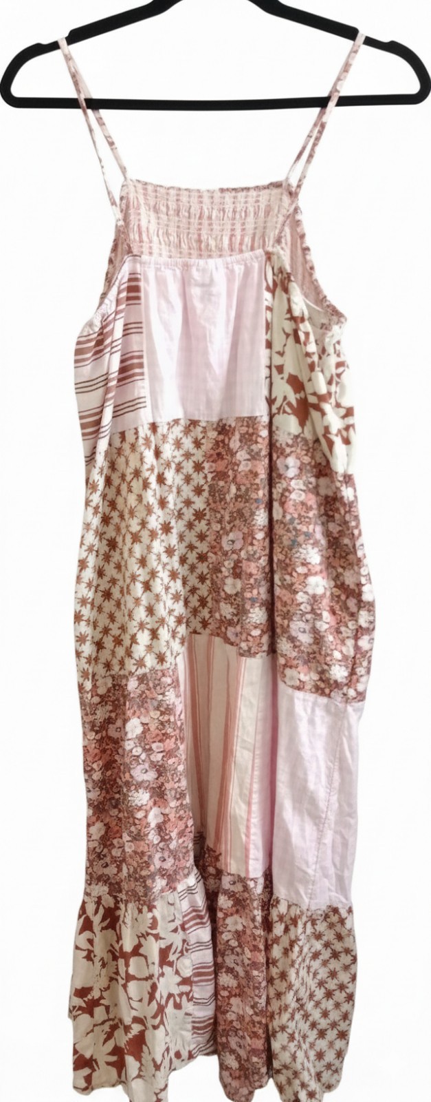 Universal Thread Maxi Dress Patchwork Boho Hippie… - image 3
